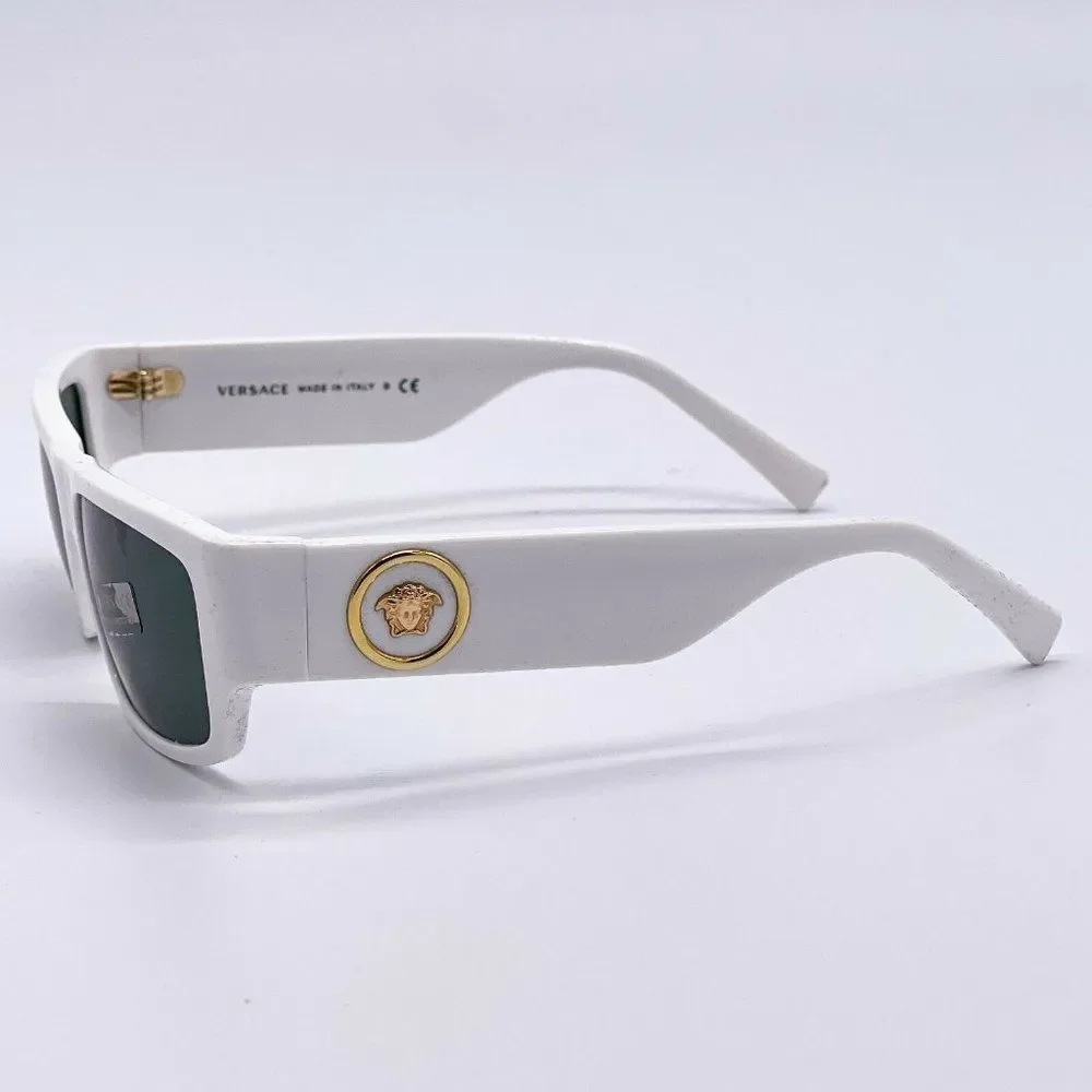 New Versace White Unisex Sunglasses